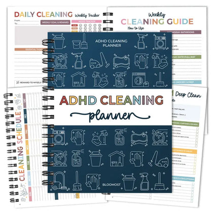 TidyBrains™ ADHD Cleaning Planner