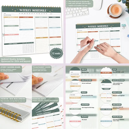 TidyBrains™ ADHD Cleaning Planner