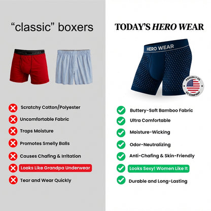 Finally, Reinvented Premium Boxers That Actually Feel Amazing All Day.