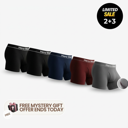 Finally, Reinvented Premium Boxers That Actually Feel Amazing All Day.